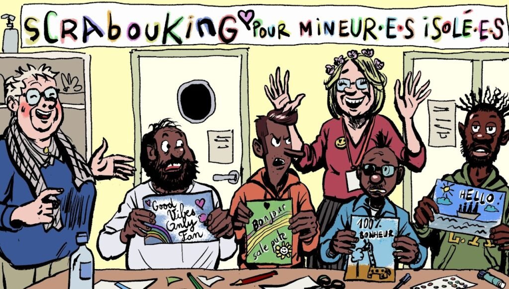 scrabouking pieds chromés