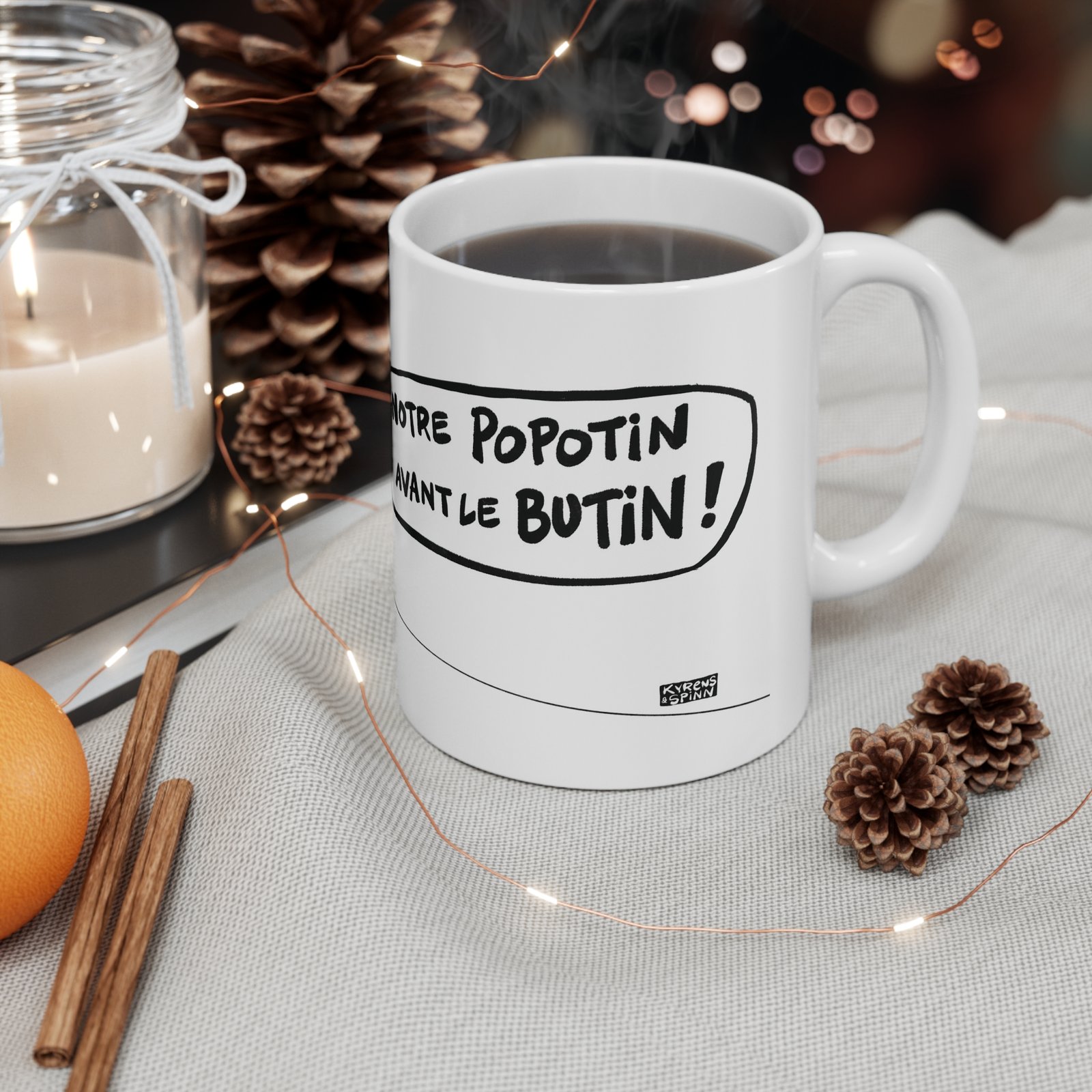 Mug Collector Les Pieds Chromés – "Popotin" – Image 4